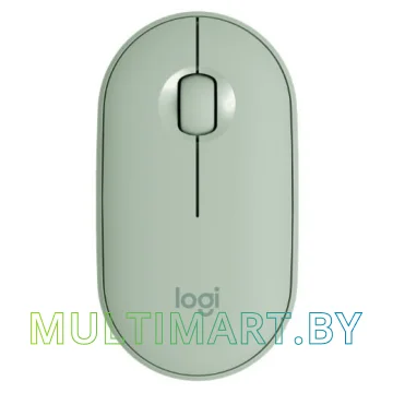 Мышь Logitech M350 Pebble (эвкалипт)